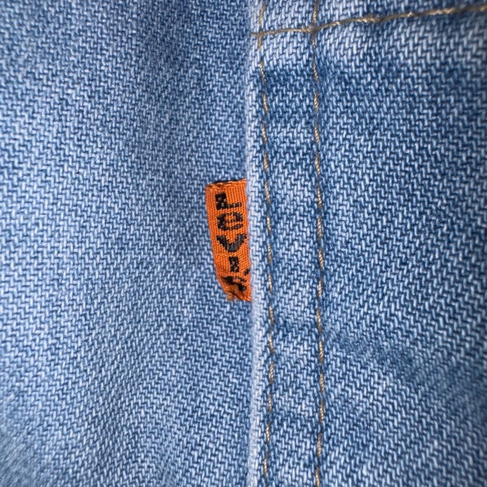 Levi's Light Blue Denim with Orange Tag